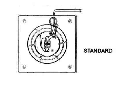 Вентилятор накладной Cata Silentis inox 10