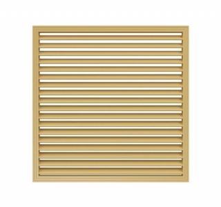 Решетка радиаторная ERA 600х600мм бежевая П6060Р беж (5 штук)