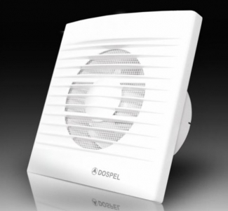Вентилятор накладной Dospel Styl 150 WP (со шнурком вкл/выкл, электрокабель)